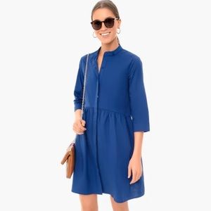 Tuckernuck Navy Royal Shirt Dress